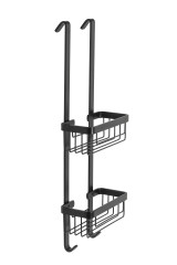 QM772921 Black Hook Over Basket - Angle