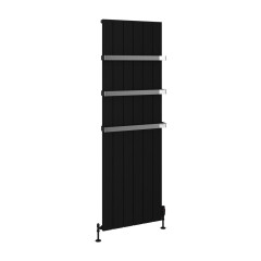 Rosano 1800 x 565mm Aluminium Radiator - Matt Black