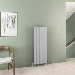 Malmesbury 1200 x 470mm Aluminium Radiator - Matt Grey
