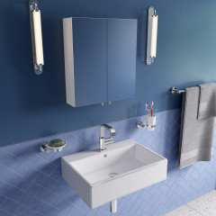 WC451822 Cullen Double Cabinet White