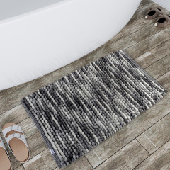 AN160231 Looped Grey Bathmat