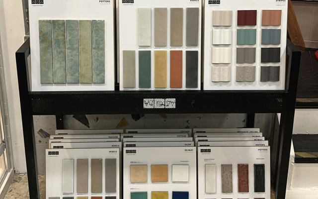 Explore our stunning tile swatches showcasing a range of colours and finishes.