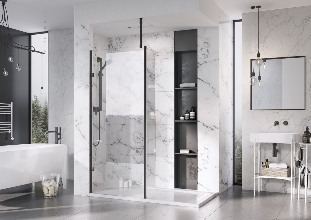Liberty Clear Wetroom Panel Deflector