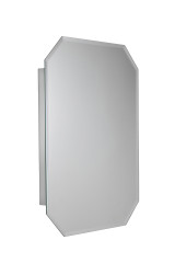 WC753005 Bevel-Edged Lozenge Cabinet-angle-right-closed