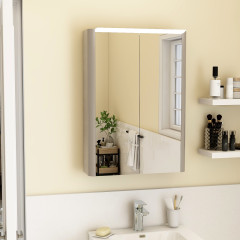 Suburb 500 Wall Mirror Cabinet Matt Ash
