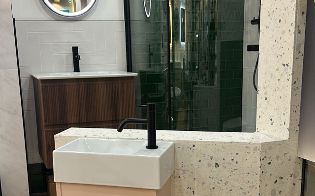 Stylish Basin Unit Display featuring Modern Design