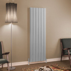Tordino 1800 x 565mm Aluminium Radiator - Matt Grey