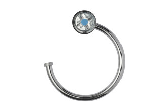 QM031541 Knightsbridge Towel Ring-back