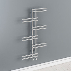 Pesaro Towel Radiator 1005 x 550mm - Chrome
